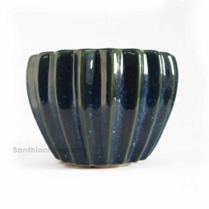 Geeare Blue Ceramic Pot(Medium)