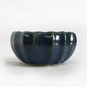 Lily Ceramic Blue Pot(Small)