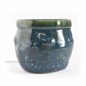 Bamboo Blue Pot (Small)