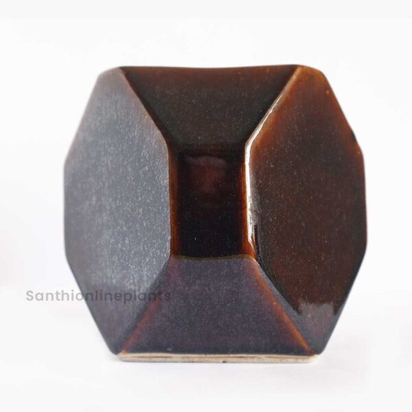 Square Ceramic Brown(Big)